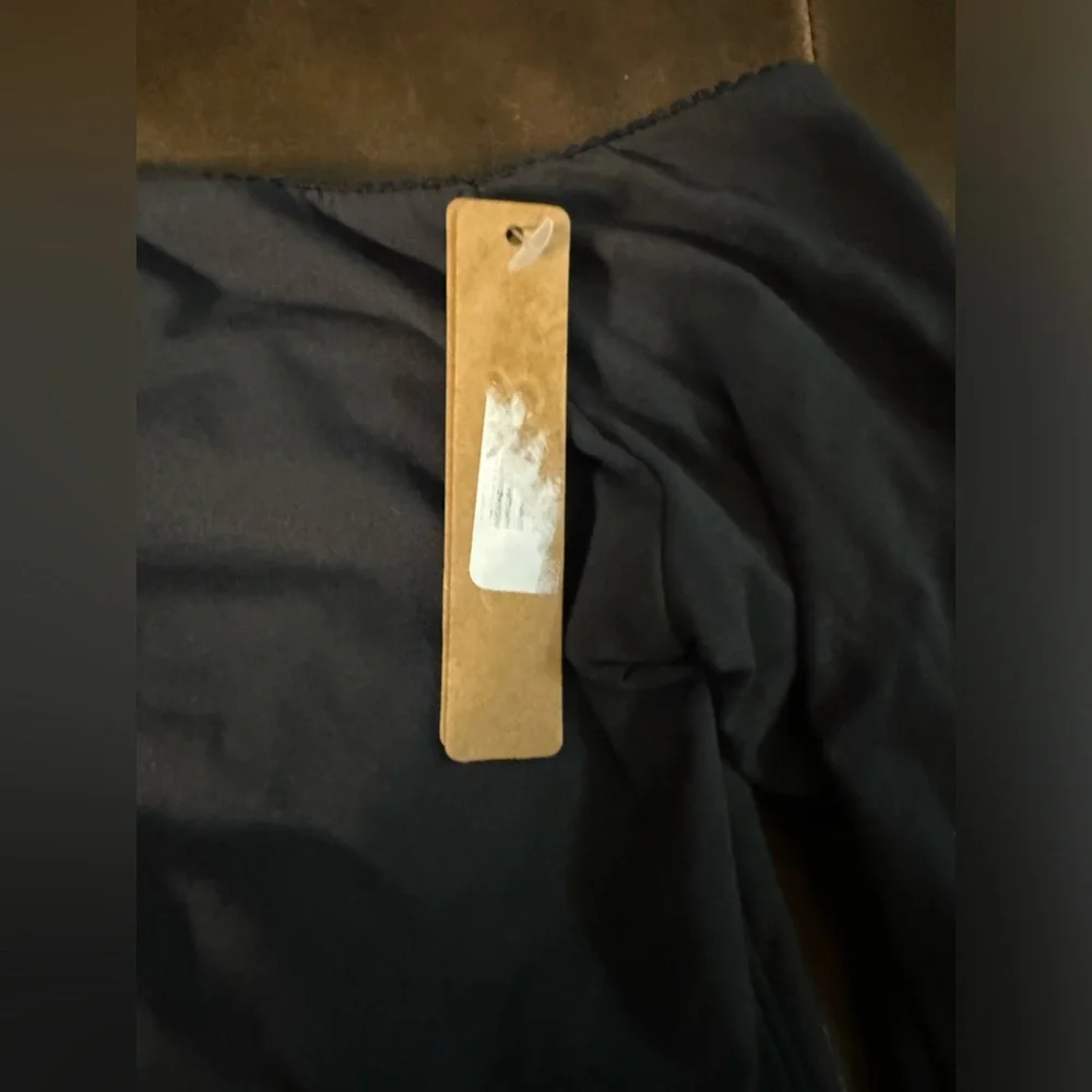 SKIMS Off-Shoulder Black Bodysuit - Picture 7 of 9